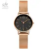 SHENGKE SHENGKE SK0006 Relógio Casual de Quartzo Feminino Movimento Japonês Moda Simples Relógio Feminino