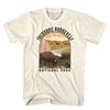 1929Parques Nacionales Parque Arches Parque Nacional Estatal Natural Camiseta de Manga Corta para Hombre