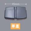 45 tipos de accesorios para mamparas de pantalla 320 piezas de combinación para cabinas de estación de trabajo de escritorio de oficina tira de sellado de aleación de aluminio cubierta de hebilla para pata de mesa