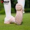Sapatos de golfe PGM femininos à prova d'água com fivela rotativa, tênis antiderrapante para golfe feminino, vendas diretas da fábrica