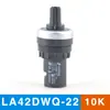 Potenciómetro Tipo Tianyi Variador de Frecuencia Controlador de Alta Velocidad Agujero 22mm LA42DWQ-22 5K10K