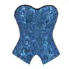 Comercio Exterior Más Vendido Ropa Interior Jacquard Ceñida a la Cintura Moldeadora de Cuerpo Chica Picante Cremallera Ropa Exterior Body Ajustado Corsé con Ballenas Sujetador de Ballena
