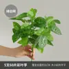Decoración de Tienda de Moda en Centro Comercial con Plantas Verdes Artificiales, Paisaje de Urbanización con Plantas Acuáticas Artificiales y Flores Falsas y Hojas Verdes