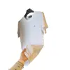 Tecido Fornecido pelo Cliente! Roupa de Montanha Resistente para Uso Externo! Alta Elasticidade Secagem Rápida Seda Gelada Respirável Camiseta Casual de Manga Curta para Esportes de Verão para Homens