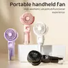 Ventilador de Mão com Borrifador Original, Ventilador de Pescoço Dobrável com Borrifador, Produto Mais Vendido Transfronteiriço com Cordão Ventilador de Borrifador