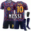 2627 Jersey de Pedri Barcelona uniforme de entrenamiento prepartido de fútbol número 10 Yamal Messi set