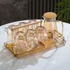 Estante para tazas estilo chino, estante de almacenamiento para tazas, estante colgante para tazas de vidrio, estante para tazas de té boca abajo, estante para vasos de agua de sala de estar