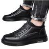 Sapatos Casuais de Negócios Masculinos de Algodão, Novos Sapatos Casuais de Moda Masculina Transfronteiriços com Forro de Pelúcia e Design Espessado