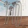 Yilian Cadena Nueva Texturizada Corazón de Cadena Cadena para Teléfono Móvil Accesorios de Joyería DIY Cadena para Funda de Teléfono Móvil Bolso Cruzado Cadena para Bolso