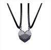 Collar de Pareja Astronauta Colgante Imán Astronauta Estilo Pareja Nicho Diseño Día de San Valentín Venta al por Mayor