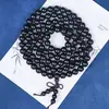 Venta Directa de Fábrica de Auténticos Pulseras de Sándalo Negro para Hombres y Mujeres, Exquisitas Pulseras de Madera con Estilo Étnico, Hechas a Medida, Precio de Mayoreo