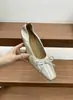 Primer Encuentro Temporada Aumento Huevo Rodillo Agitar Zapatos Boca Baja Suela Suave Versátil para Viajes Cotidianos Hada Coreana Lazo Zapatos de Tacón Alto Individuales