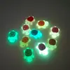 Mini Tartaruga Luminosa Miniatura Animal Marinho Modelo Luminoso Fluorescente para Escritório Boneca Ornaments Brinquedos Pequenos Decorativos