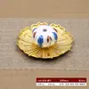 Base de Queimador de Incenso Cerâmico, Bandeja Suporte para Incenso, Queimador de Aromaterapia, Ornamento Zen, Suporte para Incenso de Sândalo, Uso Duplo Atacado