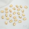 Cuentas de oro de 14 quilates con forma irregular, granos de oro, amor, bricolaje, hecho a mano, collar de perlas, accesorios, pendientes, material