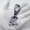 Llavero promocional de aleación con forma de calavera, fantasma, circo, regalo pequeño para viaje, llavero creativo de monstruo.