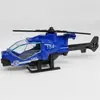 Fábrica 1:Modelo de Helicóptero de Liga 100 Escala Pequena Aeronave Helicóptero Armado Aeronave de Asa Rotativa Ornamento Brinquedo de Simulação