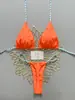 2026 Bikini de Color Sólido con Lazo Transfronterizo Europeo y Americano Nuevo de Aliexpress Traje de Baño Sexy de Dos Piezas Venta al por Mayor desde el Fabricante