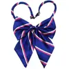 Camisa de Mujer Estilo Coreano Cuello Flor Estilo Academia Británica Sin Corbata Lazo Profesional para Banco Hotel Azafata Versátil