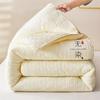 Edredón de algodón tejido con gofres de soja, edredón de invierno con núcleo de proteína de soja y cremallera, subedredón dos en uno, venta al por mayor de fábrica