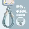 Cordón para Teléfono Móvil, Funda de Teléfono Popular, Colgante de Estilo Nuevo, Correa de Muñeca Tejida Multifuncional de Color Sólido Portátil, Antirrobo, Versiones Larga y Corta