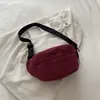 Bolsa Transversal de Ombro Único Casual com Personalidade da Moda 2026 Nova Chegada de Outono Bolsa Texturizada Design de Nicho Bolsa de Peito Retro Tendência