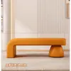 Tienda de Ropa de Lujo Ligero Celebridad de Internet Banco Largo Dormitorio del Hogar Estilo Europeo Taburete de Mesita de Noche Asiento Sala de Estar Taburete Bajo de Madera