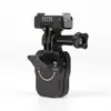 Soporte de cámara para parabrisas de motocicleta adecuado para cámara de acción 360 DJI soporte de montaje para montar en moto abrazadera GOPRO