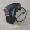 Para-lamas Traseiro de Veículo Pequeno de Quatro Rodas Estilo Antigo Para-lamas de Triciclo Elétrico com Luz de Seta