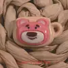 Hecho a mano diy funda de teléfono de goma color crema tocado pasador joyería accesorios de resina al por mayor Serie Anne Bear