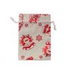 Suministro directo de fábrica suministro para comercio exterior bolsa de decoración de árbol de Navidad dorada 13*18 transfronteriza copo de nieve reno campana bolsa de regalo