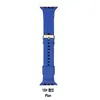 Para Apple Iwatch Serie Completa 5678 Reloj Apple Impermeable Deportivo Color Sólido Silicona Samsung Hebilla Cuadrada Correa Apple