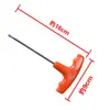 Venta caliente transfronteriza para herramienta de reparación de motosierra Steele destornillador antideslizante T27 llave de motosierra llave T27