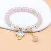 Internet Celebre Explosões Sanrio Namorada Estudante Pulseira Dos Desenhos Animados Gelo Através De Cristal Yugui Cão Kulomi Gradiente Pulseira Para As Mulheres