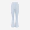 Pantalones acampanados de verano europeos y americanos transfronterizos para mujer, control de abdomen para yoga, realce de glúteos, deportivos para correr, largos acampanados de yoga de cintura alta