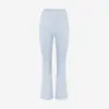 Pantalones de Yoga Acampanados Sin Costuras Transfronterizos para Mujer, de Cintura Alta, Levanta Glúteos, Elásticos Largos, Pantalones de Yoga Acampanados para Deporte Fitness Pilates