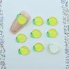 Acessórios para Nail Art Novo Atacado Cristal Misto Desenho Animado Cereja Pêssego Maçã Melancia Estéreo Resina Customização