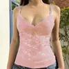 Estilo europeo y americano primavera y verano nuevo para mujer suministro transfronterizo sexy ajustado cuello en V tira de lazo camisa básica