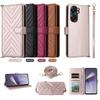 Para capa de celular Ouqi C58 Capa de couro multifuncional para celular Oukitel C58 Pro Capa de celular para menina C57