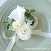 237 Ramillete de celebración de negocios estilo occidental flor de mano suministros de boda estudio de flores artificiales accesorios para fotos Serie Blanca