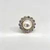Botões de plástico com strass dourados e prateados para suéteres de tricô, jaquetas, casacos de lã e peças estilo Chanel