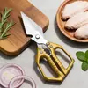 Tijeras Guangdong Yangjiang para Cortar Huesos, Tijeras Multifuncionales de Alta Resistencia para Huesos de Pollo, Tijeras Grandes de Cocina, Tijeras Potentes para Huesos de Pollo