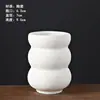 Diy feito à mão garrafa de feijão vaso de cerâmica simples queimado pacote de material vento ins plugue ornamentos de flor seca atacado TikTok hot