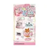 Libro de Pegatinas Xinmo: Serie Mi Hogar Ideal - Pegatinas de Diario Estilo Vintage, Notas Adhesivas y Papel de Material para Set de Diario