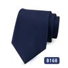 Gravata masculina casual de negócios profissional gravata de poliéster jacquard gravata listrada fabricantes de origem em estoque atacado