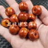 Cuentas de Ágata Roja de los Reinos Combatientes Estilo Antiguo, Cuentas Sueltas de Jade, Cuentas de Jade Rojo Caqui, Cuentas de Ábaco, Cuentas Espaciadoras, Cuentas para Accesorios de Joyería