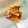 Xinmei Ácido Acético Accesorios para el Cabello Estilo Coreano Horquilla Elegante Femenina Pinza Geométrica Simple para el Cabello Pinza para el Cabello Grande