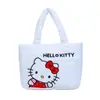 Nuevo Bolso de Mano de Tela de Plumón Dibujos Animados Lindo Perro Pacha Bolso de Hombro Melody Kuromi Bolso Tote Versión al por Mayor