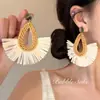 Pendientes de Borlas de Flores Estilo Resort, Personalizados, Dulces y Elegantes, Pendientes de Moda, Lujo Ligero, Pendientes de Gama Alta, Diseño de Nicho
