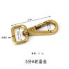 Equipaje Aleación de Zinc Hebilla de Perro Gancho Hebilla Placa Hebilla Accesorios de Herrajes para Bolsos Gancho para Mascotas Hebilla Metálica Universal Giratoria Hebilla Colgante